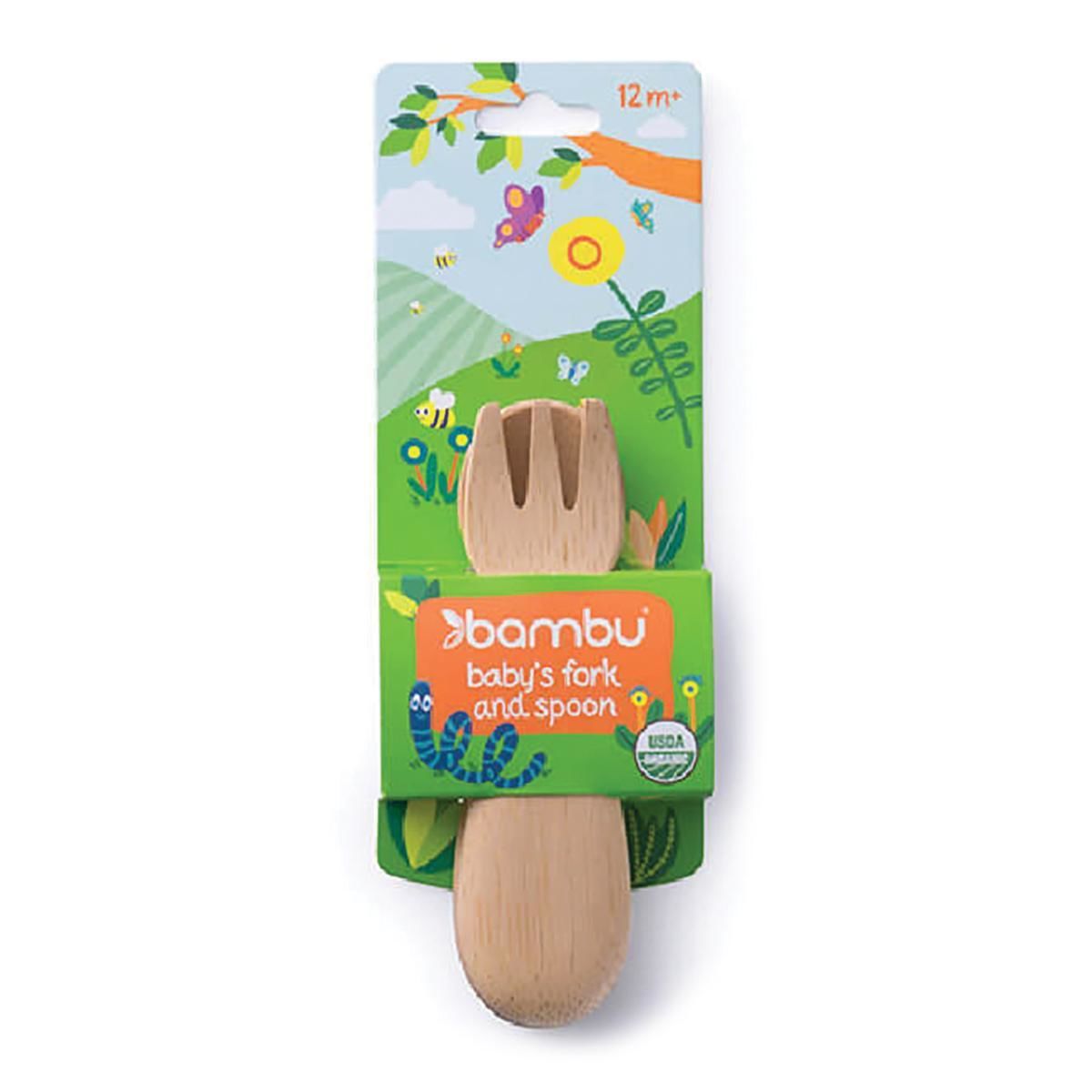 Bamboo Baby / Toddler Flatware Montessori Services