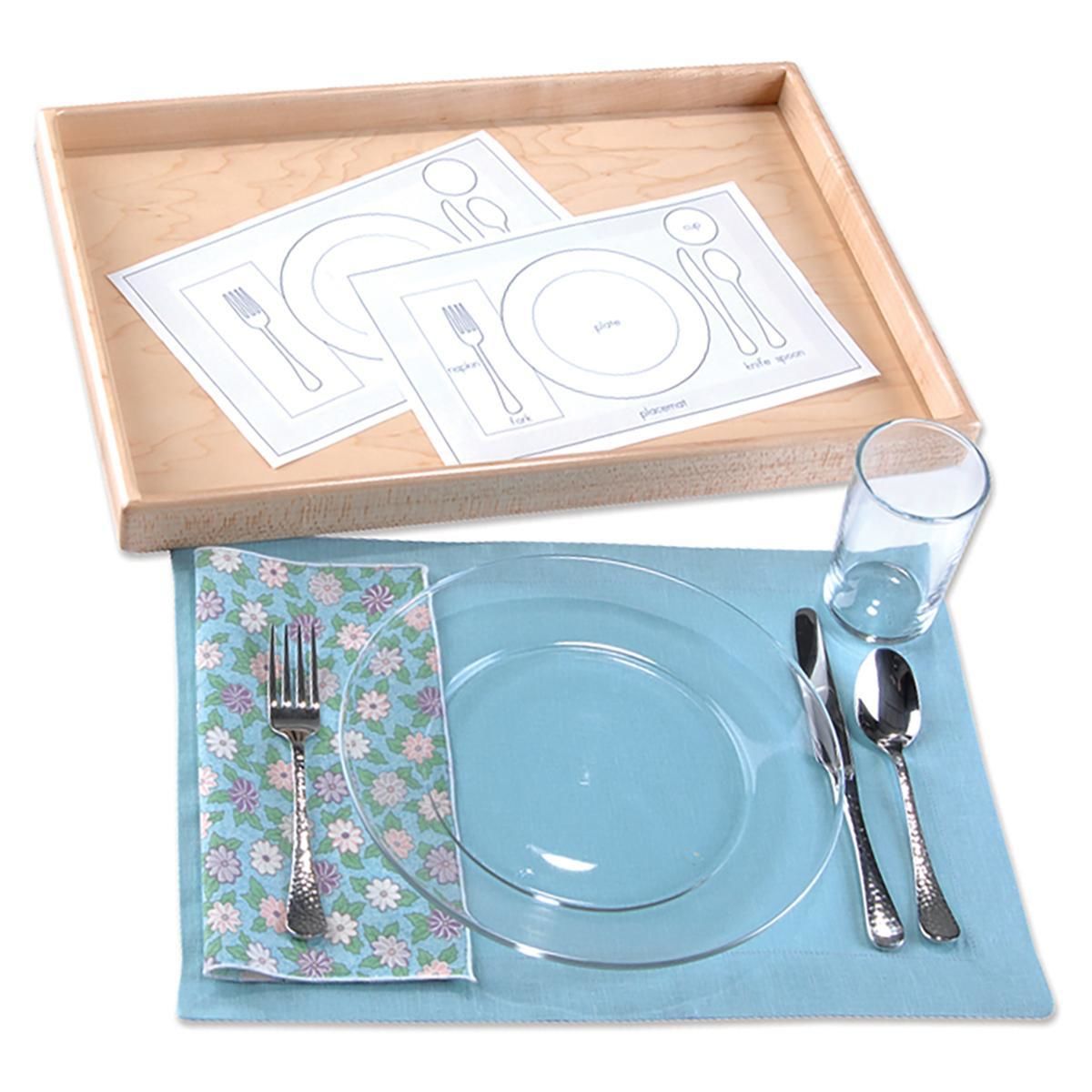 Table Setting Activity Montessori Services