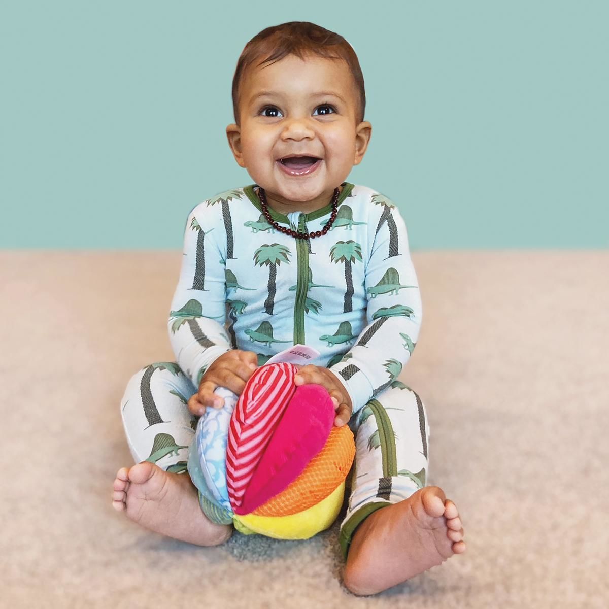Rainbow Fabric Ball For Small Hands