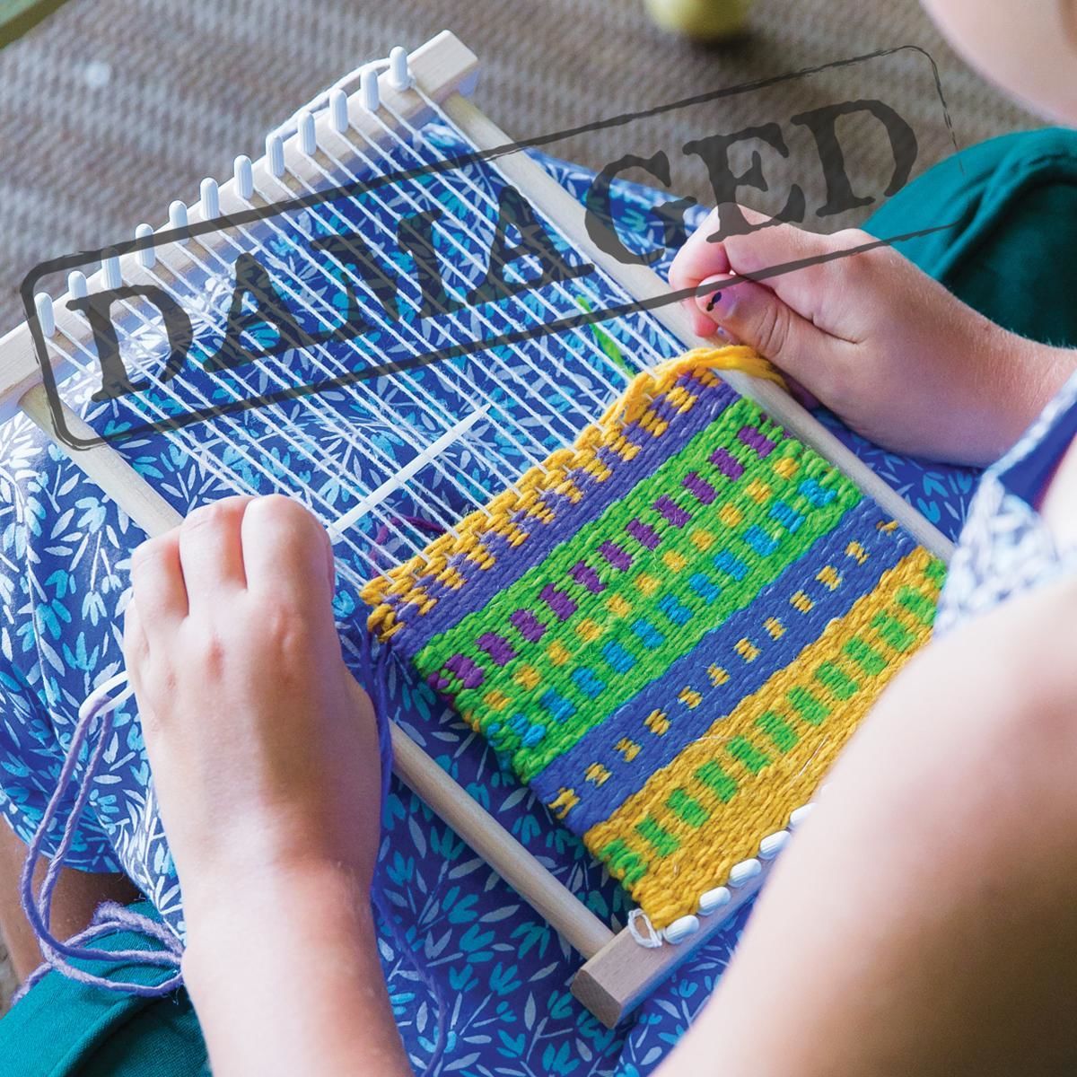 SLIGHTLY DAMAGED Peg Loom Weaving for Beginners Montessori Services
