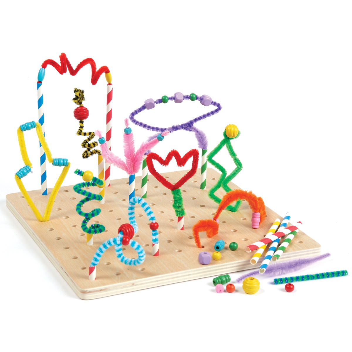 Fuzzy Stick Sculpture Set Original Montessori Services