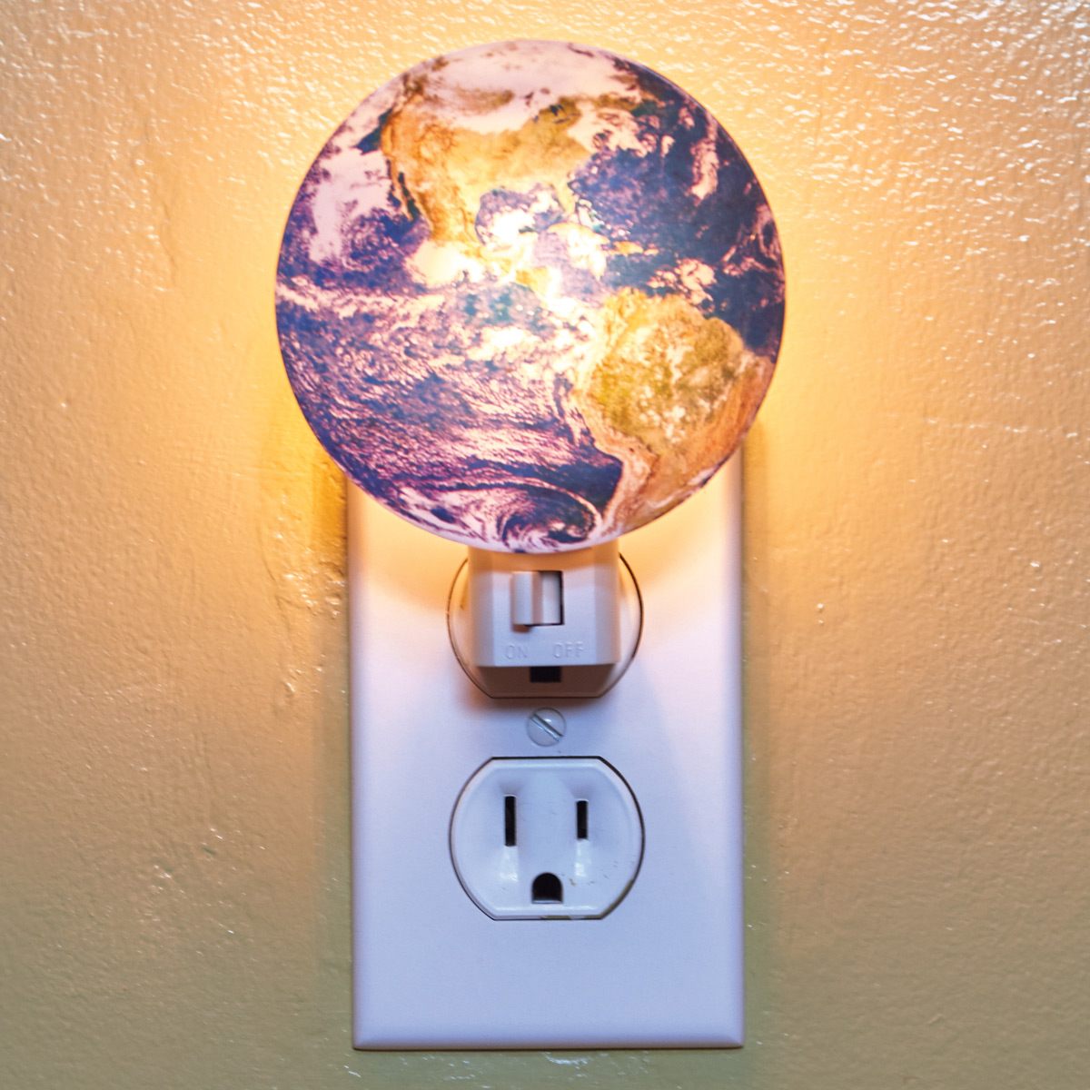 Earth Night Light For Small Hands