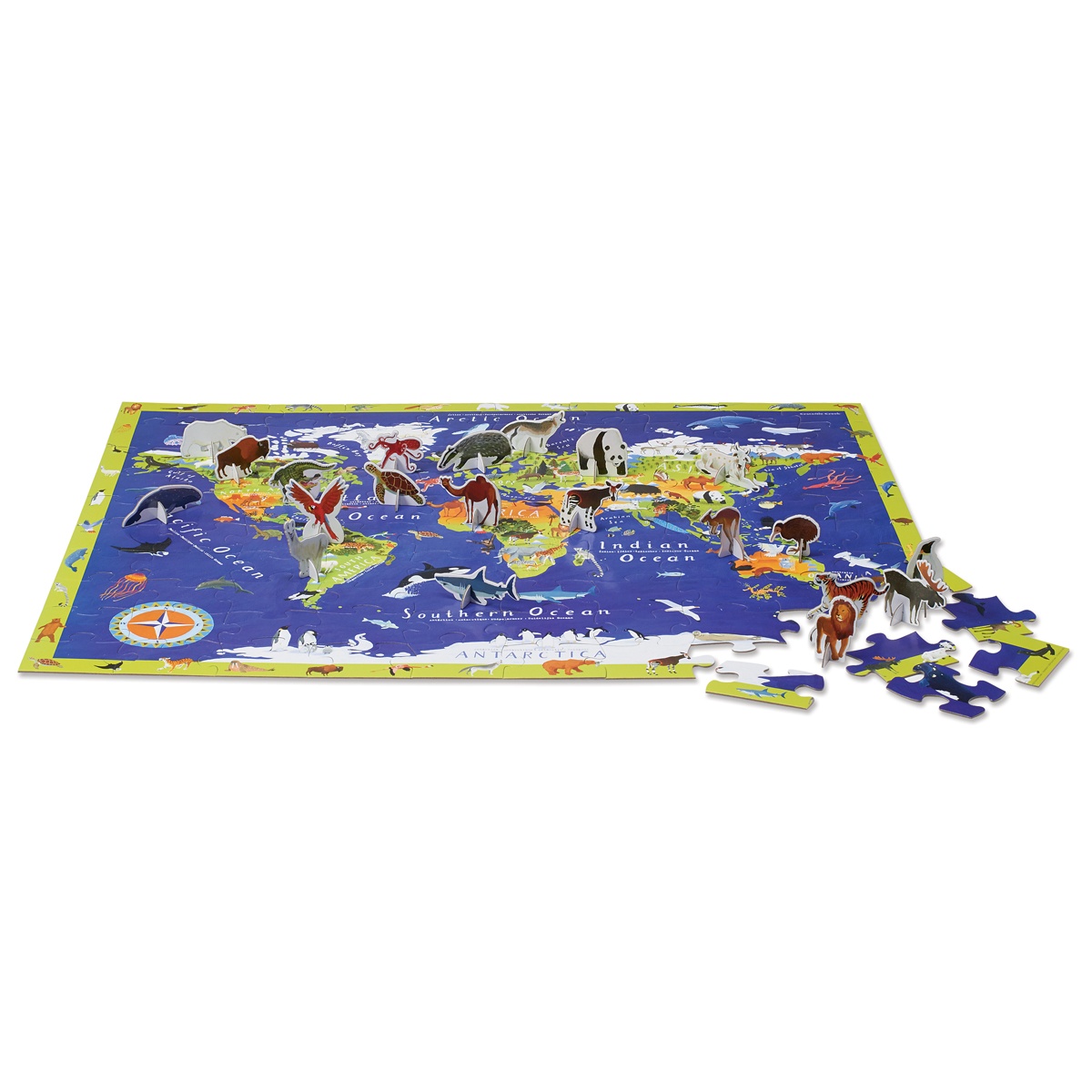 Toys & Games Discover the Animals Discover The World Puzzle Discover