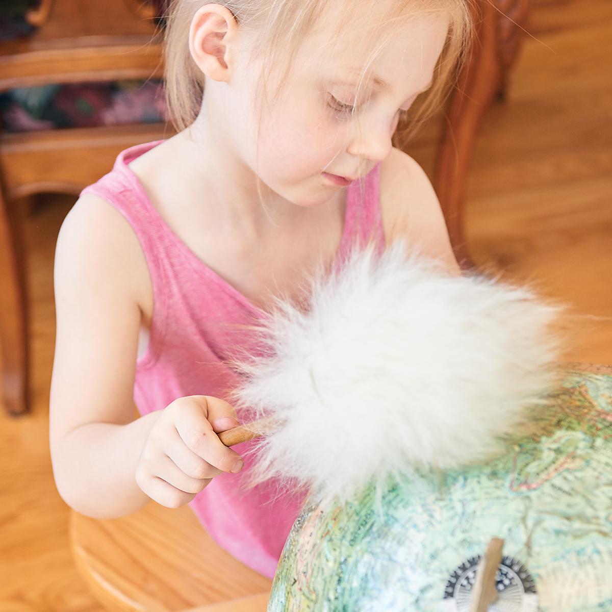 Lambswool Duster For Small Hands