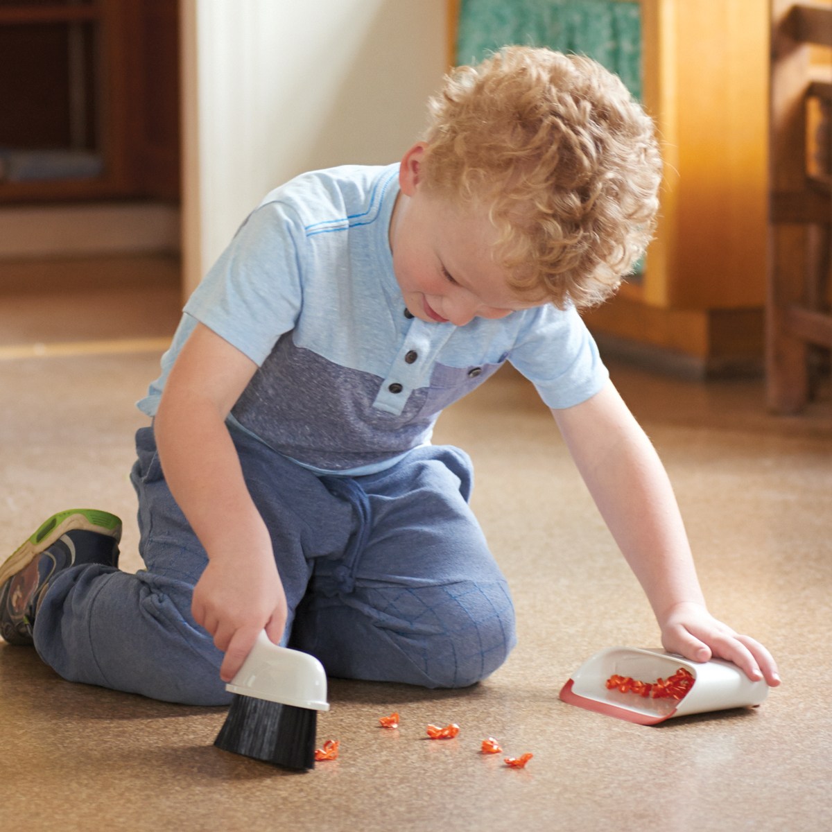 Compact Brush & Dustpan Set Montessori Services
