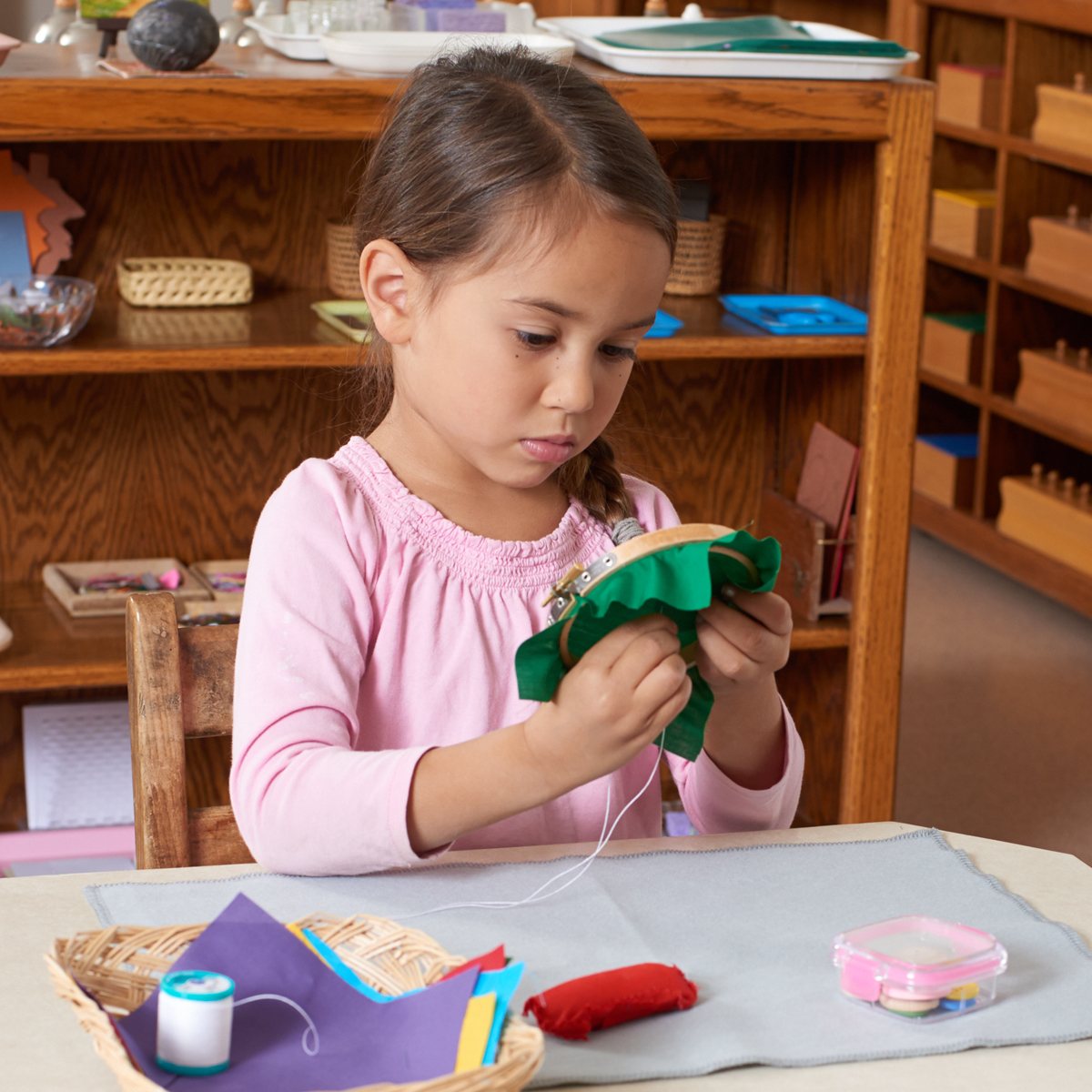 Button Sewing Exercise Montessori Services