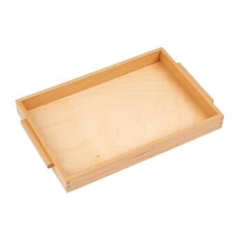 Wooden Tray With Handle: Medium