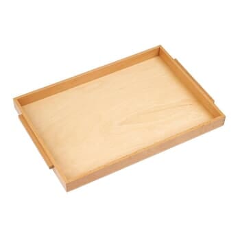 Wooden Tray With Handle: Large
