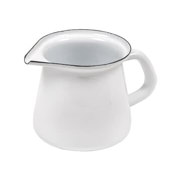 Enamel Jug: 0.5 Liter