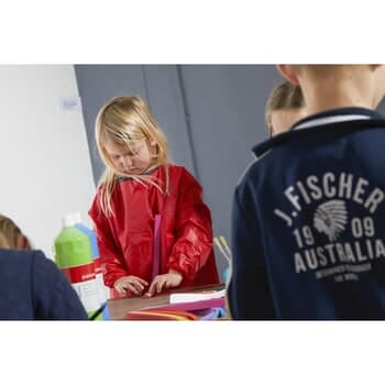 Paint Aprons: Red - For 3-5 Year Olds