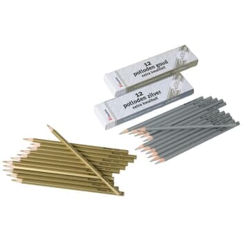 Metallic Hexagonal Pencils - Dozens