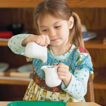 4 oz. Porcelain Pitcher