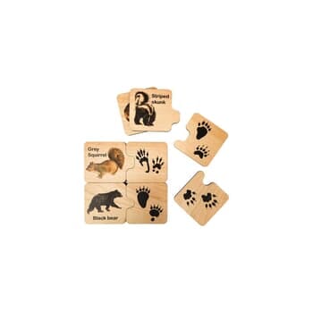 Animals Tracks Puzzle