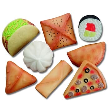 Foods of the World Sensory Play Stones