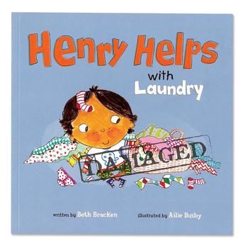 SLIGHTLY DAMAGED Henry Helps with Laundry 