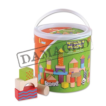 SLIGHTLY DAMAGED Wooden Blocks Set